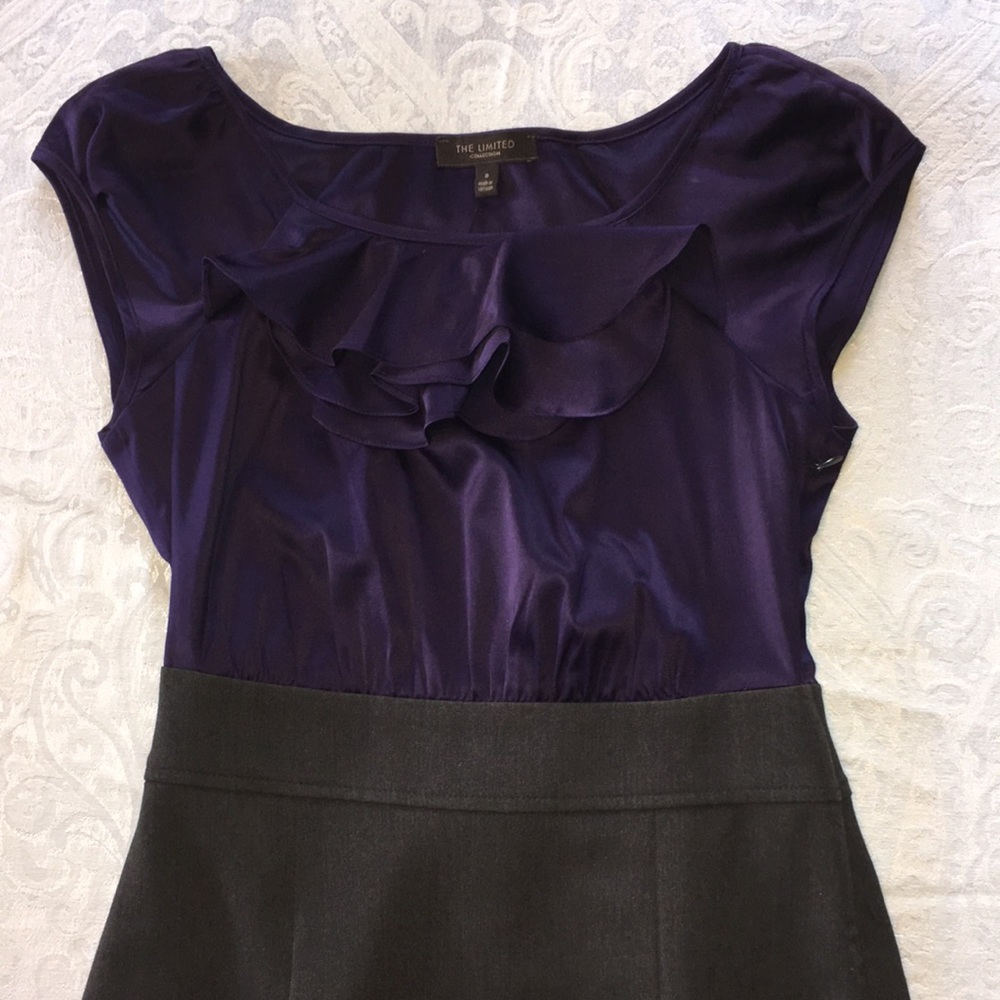 The Limited Collection Cap Sleeve Dress Colorblock Size 0 NWT